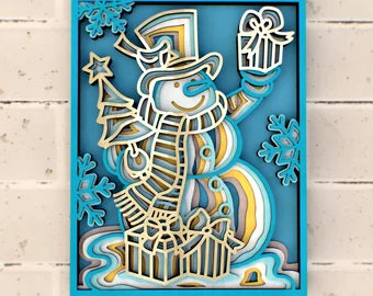 Cheerful Snowman